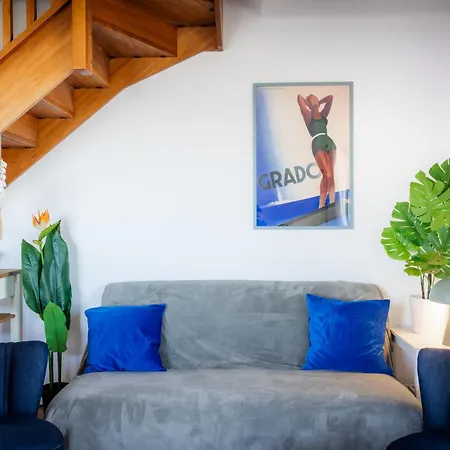 公寓 Casa Bellucci - Stilvolles Familienapartment Mit Meerblick & Grossem Balkon